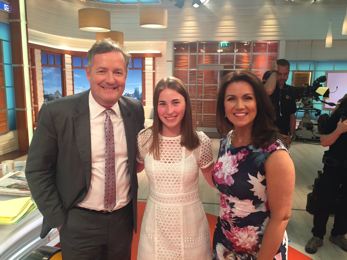 An amazing morning at Good Morning Britain!! Thank you <a href="/CharlotteHawkns/">Charlotte Hawkins</a> and <a href="/GMB/">Good Morning Britain</a> 🎥📺