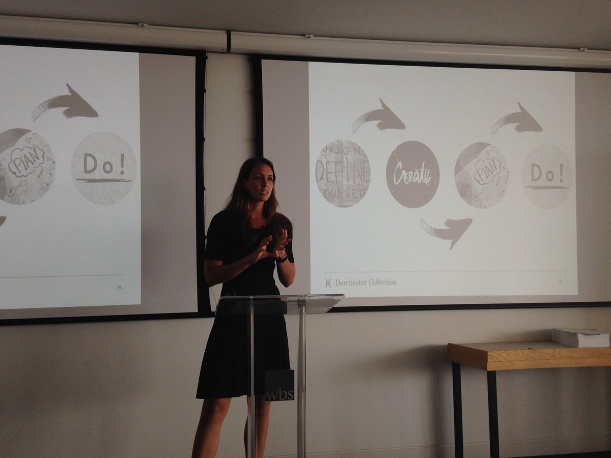 Assoc_of_MBAs's tweet image. "Define, create, do" Laura Wigley, Global Director of Learning and Talent @DC_LuxuryHotels about defining your development journey