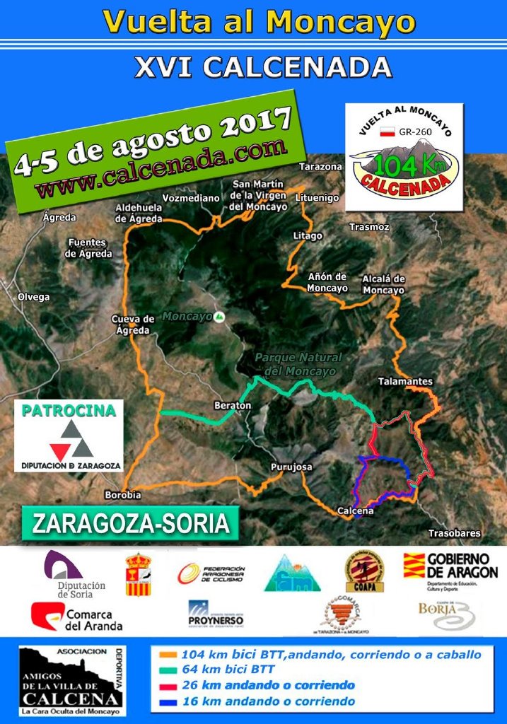 DPZaragoza's tweet photo. #Deportistas de todo el país darán la vuelta al #Moncayo el 4 y el 5 de agosto en una nueva edición de la #Calcenada
https://t.co/6Bb0kZu6kb https://t.co/OM0o7zU4Lc