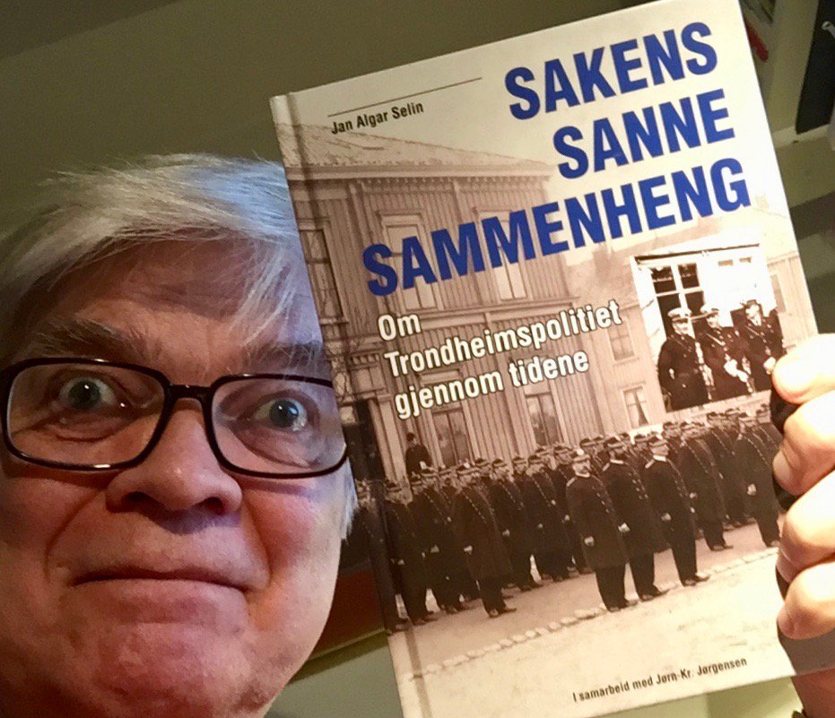 Colombocity's tweet image. Aktuell bok fra JKJ - om Trondheimspolitiet gjennom tidene.