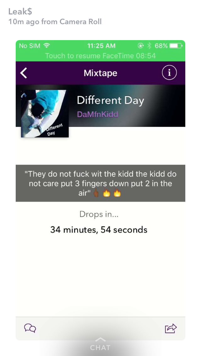 DaKiddMf's tweet image. Much Support Go Add And Listen On @spinrilla @damfnkidd