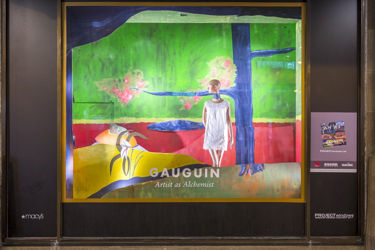 michiganavemag's tweet photo. Voting for #ProjectWindows is live! Select your favorite Gauguin-inspired window here: https://t.co/36DwSzJqDE https://t.co/KgnMp9c8QE