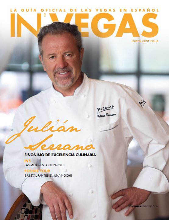 InVEGASMagazine's tweet image. La  excelencia culinaria de @chefjserrano. Lago y Picasso en @Bellagio y Julián Serrano Tapas en @AriaLV 
Más en bit.ly/2tiE1Ky