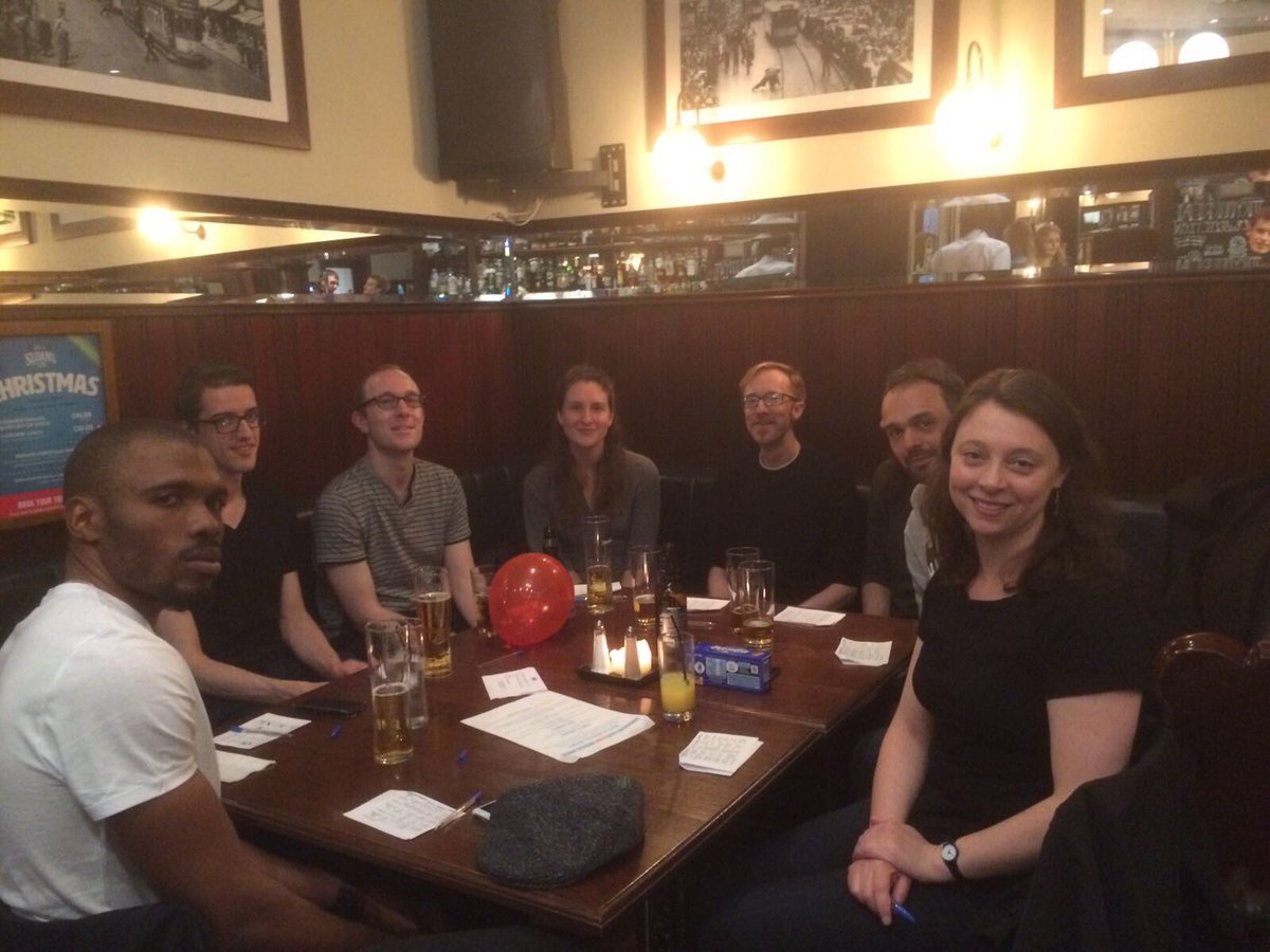 Over 20 of us had a great time at the @SloansGlasgow Musical Bingo! #Meetup #Glasgow #SocialCircles