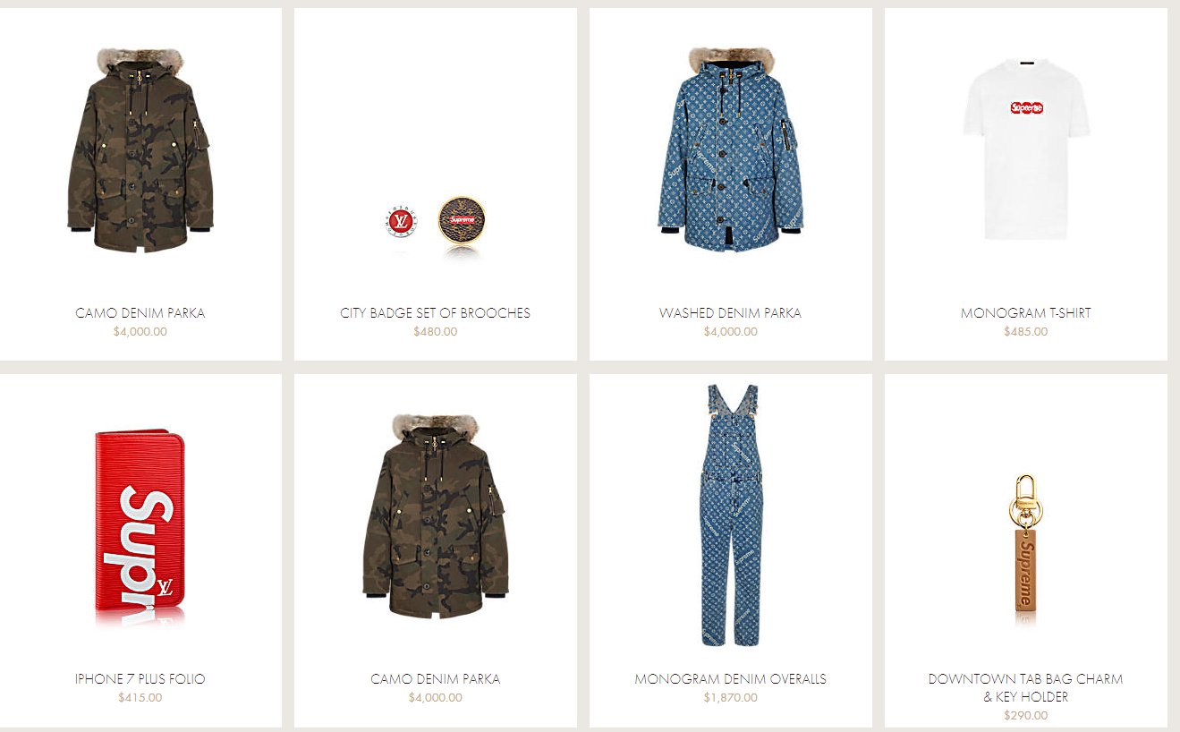 Better Proxies on Twitter: &quot;Supreme x Louis Vuitton Products Taken Directly From LV&#39;s Website # ...