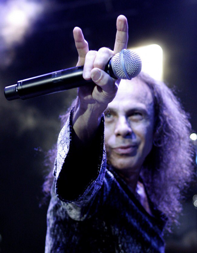 Happy birthday to the legendary Ronnie James Dio -  RIP & God bless! 