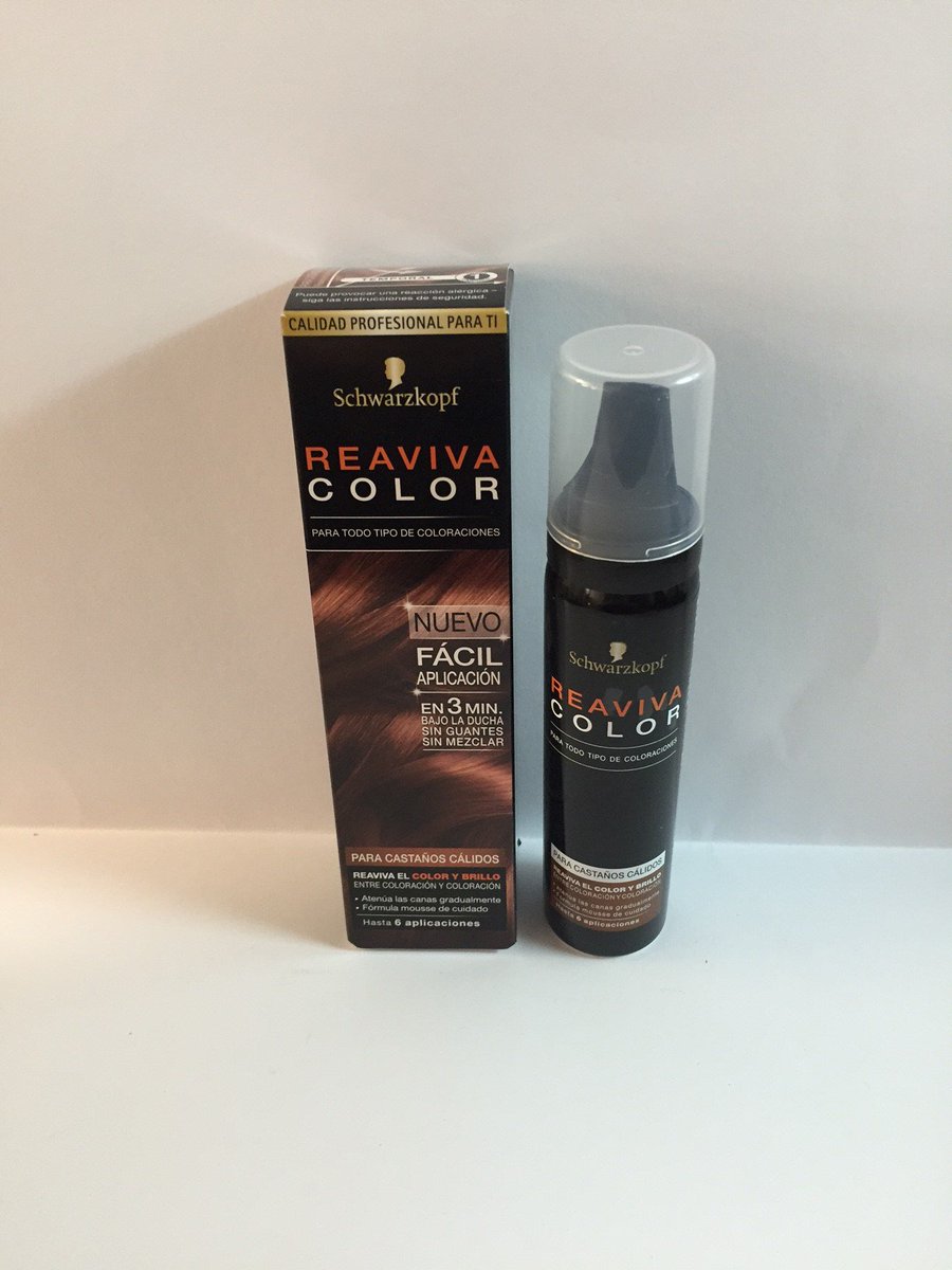 KajondZaztre's tweet photo. #ReavivaColor, ideal para mantener el brillo y color de tu cabello entre coloraciones. #aliadoscoloracionschwarzkopf https://t.co/fkKcnK1KCC https://t.co/uJs8vAJYiV