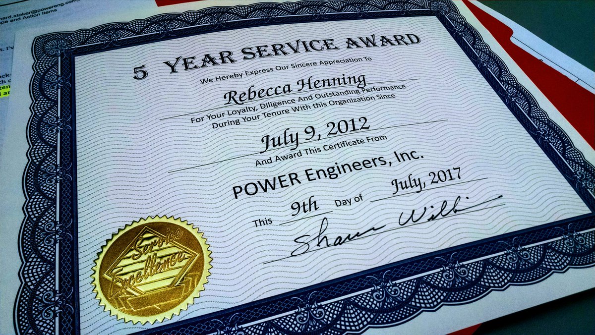 Arete_Designs's tweet photo. Wow, five year anniversary #todayatPWR! Time truly flies when you're having fun! So lucky to work at such an amazing place @PWREngineers. https://t.co/zk7c5DKXBT