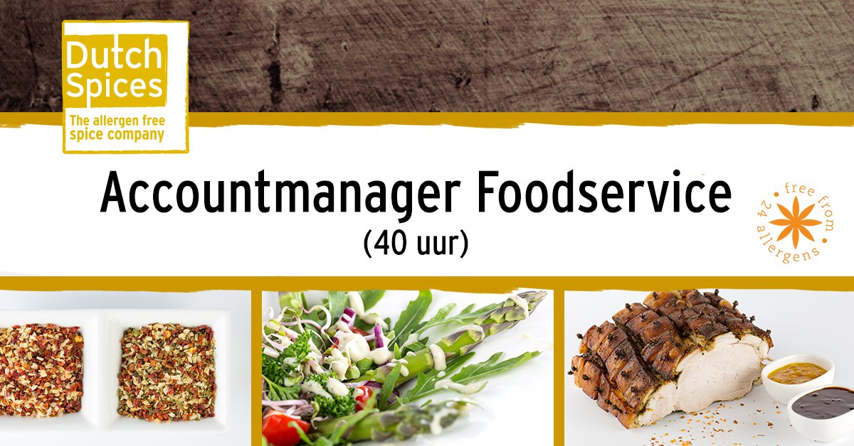 BiezeFoodGroup's tweet image. #VACATURE @DutchSpices is per direct op zoek naar een #accountmanager #foodservice! Iets voor jou? #nijkerk goo.gl/ooNymh