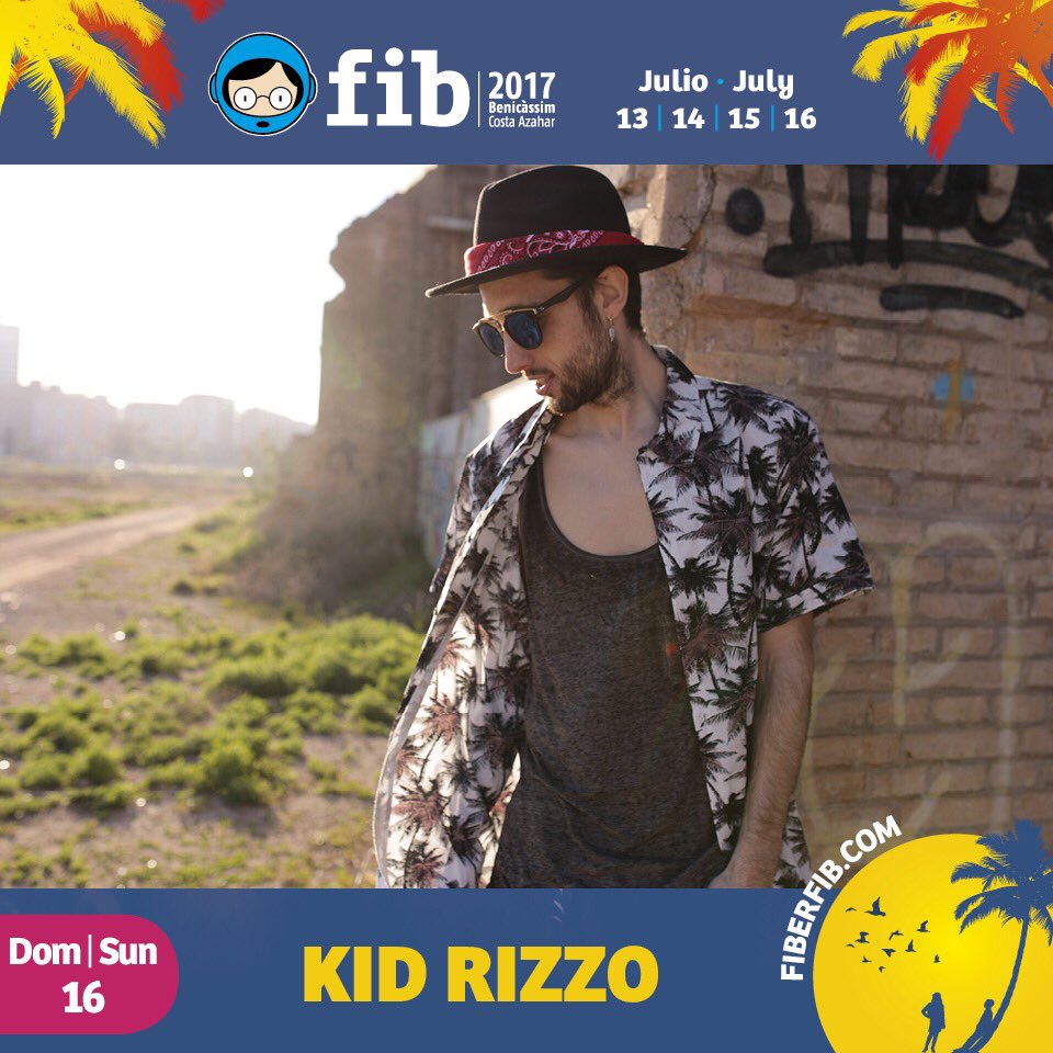 Este "DOMINGO 16" a las 3:00 AM cerrare el "SOUTH BEACH POOL PARTY" del <a href="/fiberfib/">FIB Benicàssim Festival</a> !! Contando los... ⏰🔥!!

#kidrizzo #fib #fiberfib #fib2017