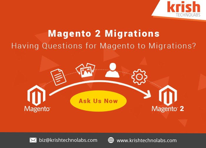 Migrate or Upgrade your Magento 1.x stores to the Latest Magento 2. If any questions, Contact Us- goo.gl/g14B1s #Magento2migration