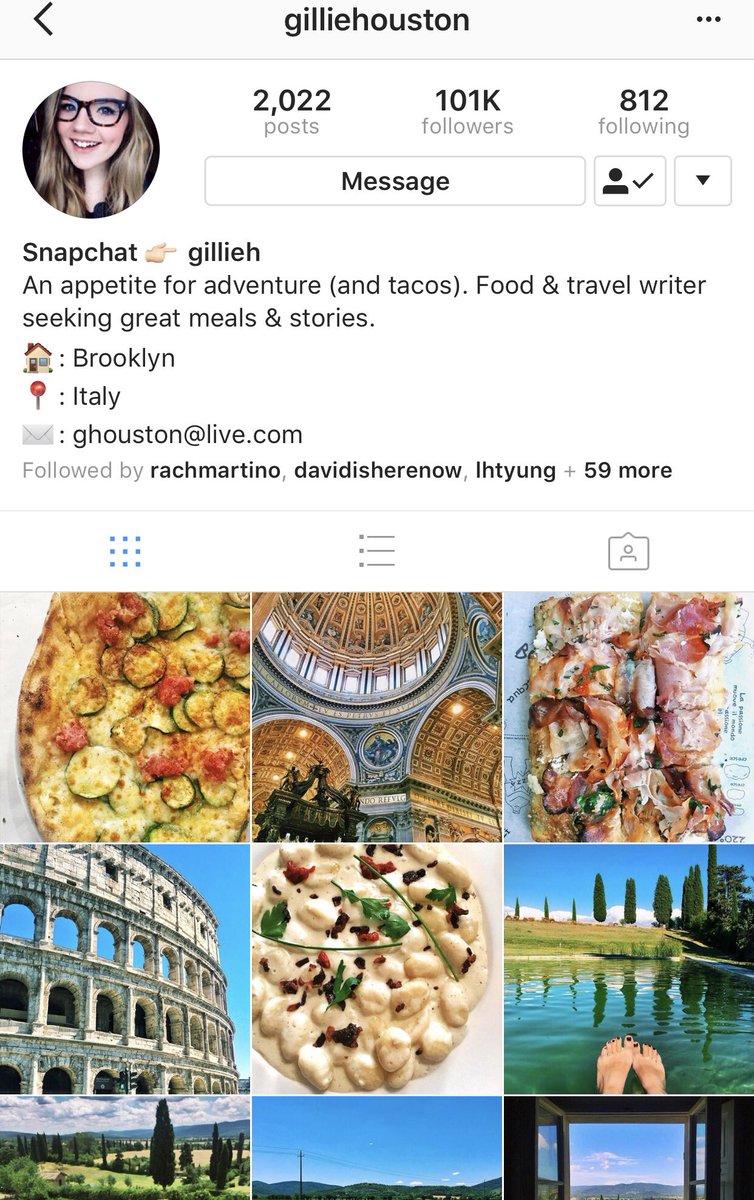 TheNYCFilmChick's tweet photo. #FriendPlug: Go follow my BFF @GillieHouston's instagram. She's traveling the world ๐ for 6 months and eating some excellent cuisine ๐ด https://t.co/ukwtwTdWDE