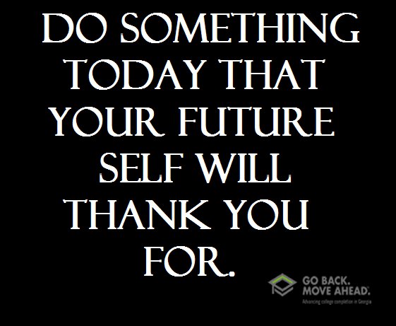 GoBackMoveAhead's tweet photo. #MondayMotivation Don't be afraid to fail, be afraid to not try. It's never too late to complete your education. #GoBackMoveAhead #GoBackNow https://t.co/XBiMZlrooE