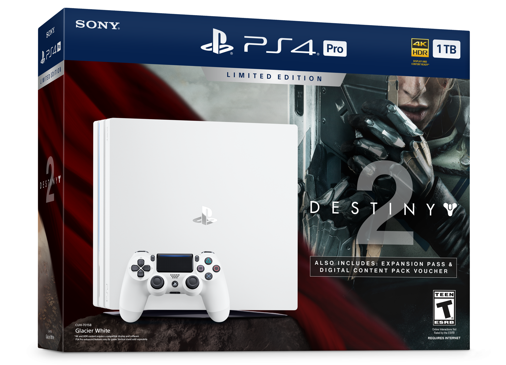 PlayStation on Twitter: "Introducing the Limited Destiny 2 Pro Bundle, featuring the Glacier White PS4 Pro: https://t.co/Ntgbnj7rNm https://t.co/IK2nlUiyD1" / Twitter