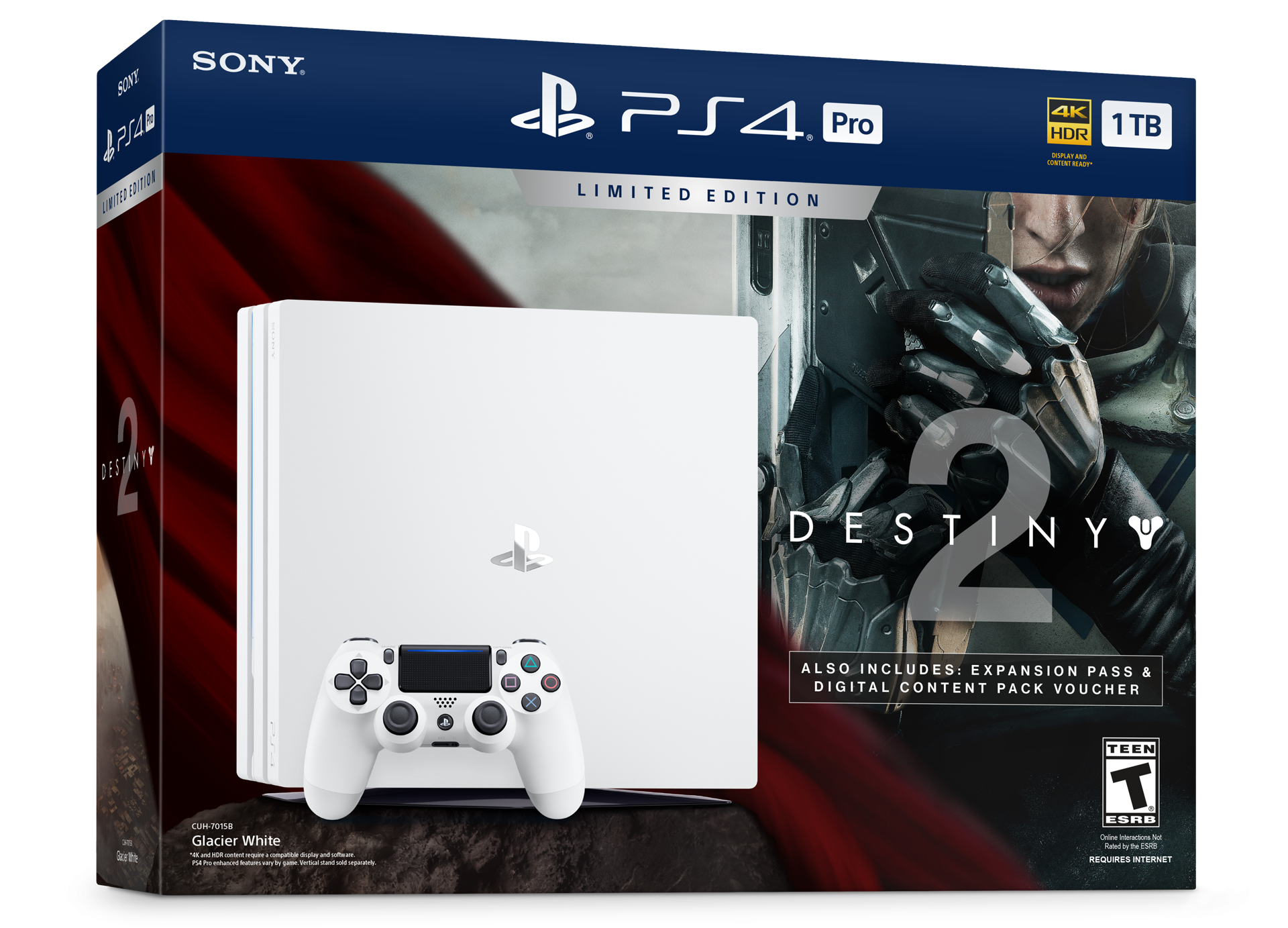 Lindo! Sony anuncia edição especial do PS4 Pro branco com Destiny 2