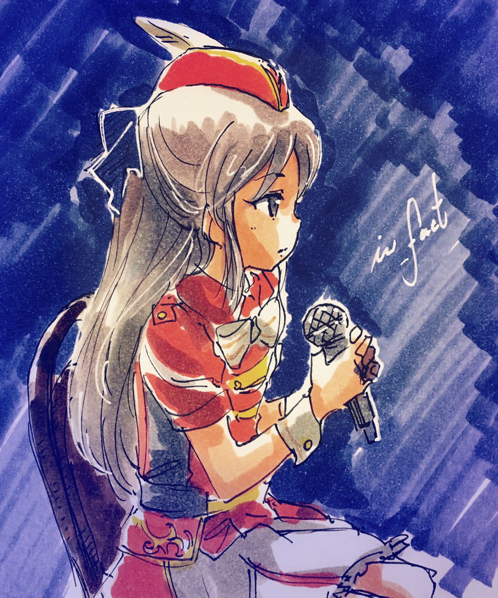 桶p 今日の橘ありす のラクガキ In Fact をお椅子に座ってクール タチバナ シンデレラ5thライブ幕張公演開催って事で