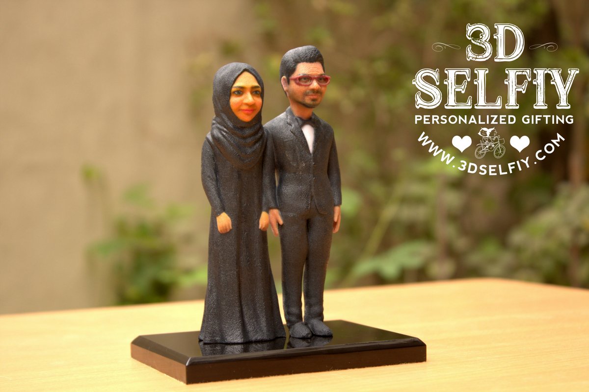 3Dselfiy's tweet photo. Best Wedding Gift <3

#wedding #happiness #gift #unique #special #3dprinted #3dprintingindia #3dselfies #3dminiature https://t.co/8p4wlYnLK7