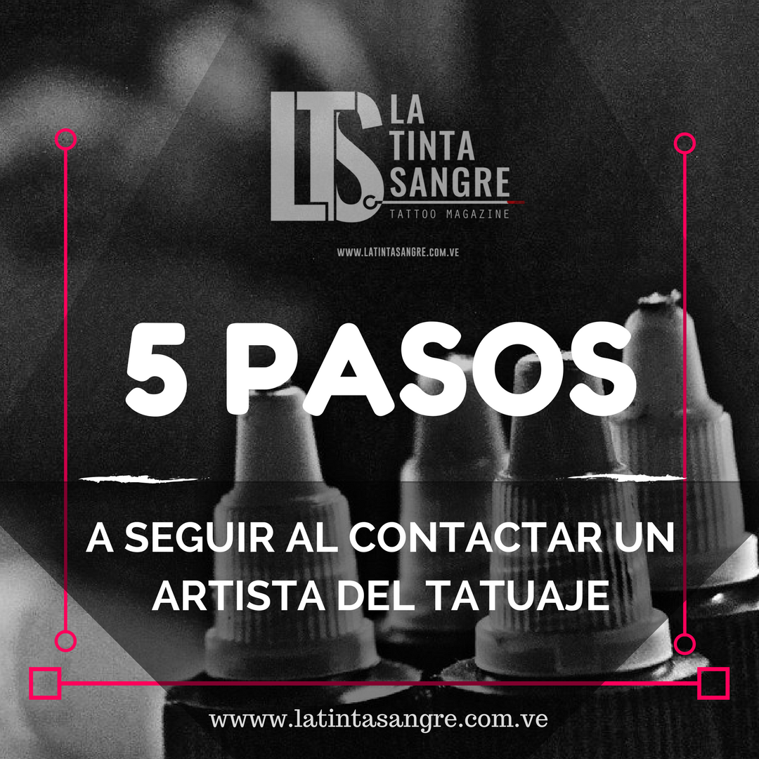 #Infografía | 5 pasos a seguir al contactar un artista del tatuaje 🔺#LTSCrew🔺 #Ink  #TattooMagazine #Tattoos buff.ly/2uGFKYY … …