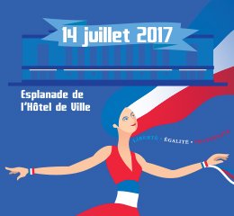 villedeputeaux's tweet photo. L’Esplanade de l’Hôtel de Ville de #Puteaux brillera aux couleurs de la Fête nationale ce vendredi 14 juillet  https://t.co/ePC9c7ZgfB https://t.co/xi3xeWH0kN