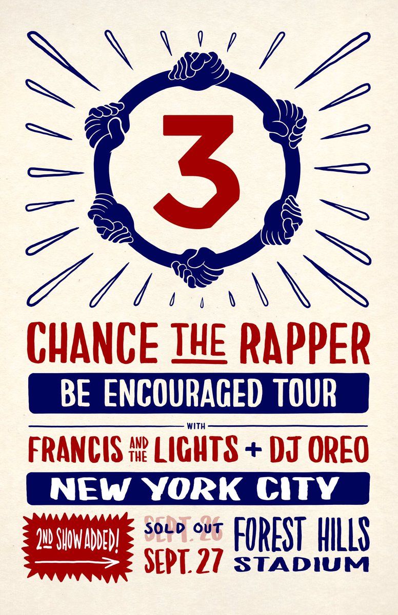 chancetherapper's tweet image. NYC NIGHT 2!! ON SALE FRI @ CHANCERAPS.COM