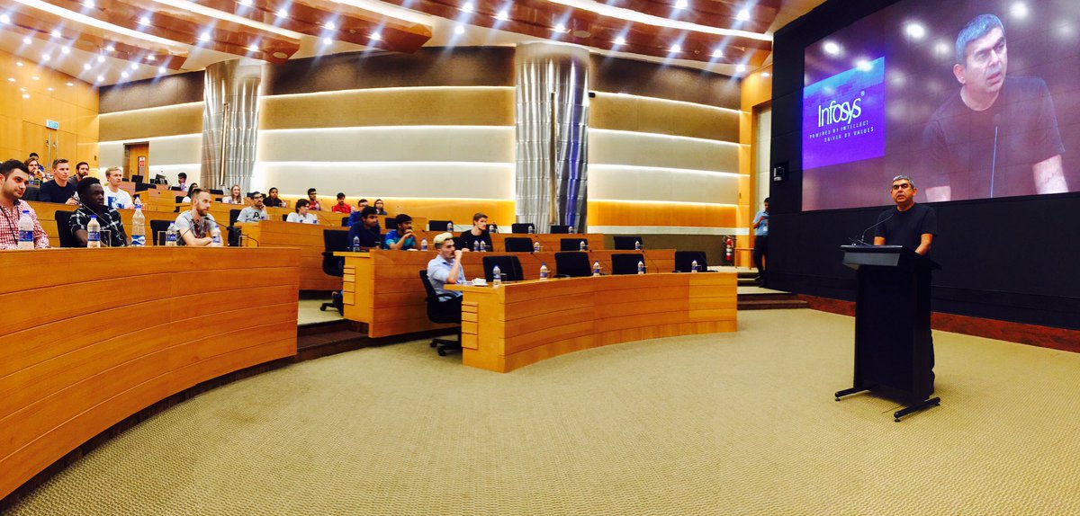 Kisha_Gupta's tweet image. @vsikka Thank you for the wonderful session on real value of innovation! InStep interns loved it! #InfosysInStep #BeMore #ZeroDistance