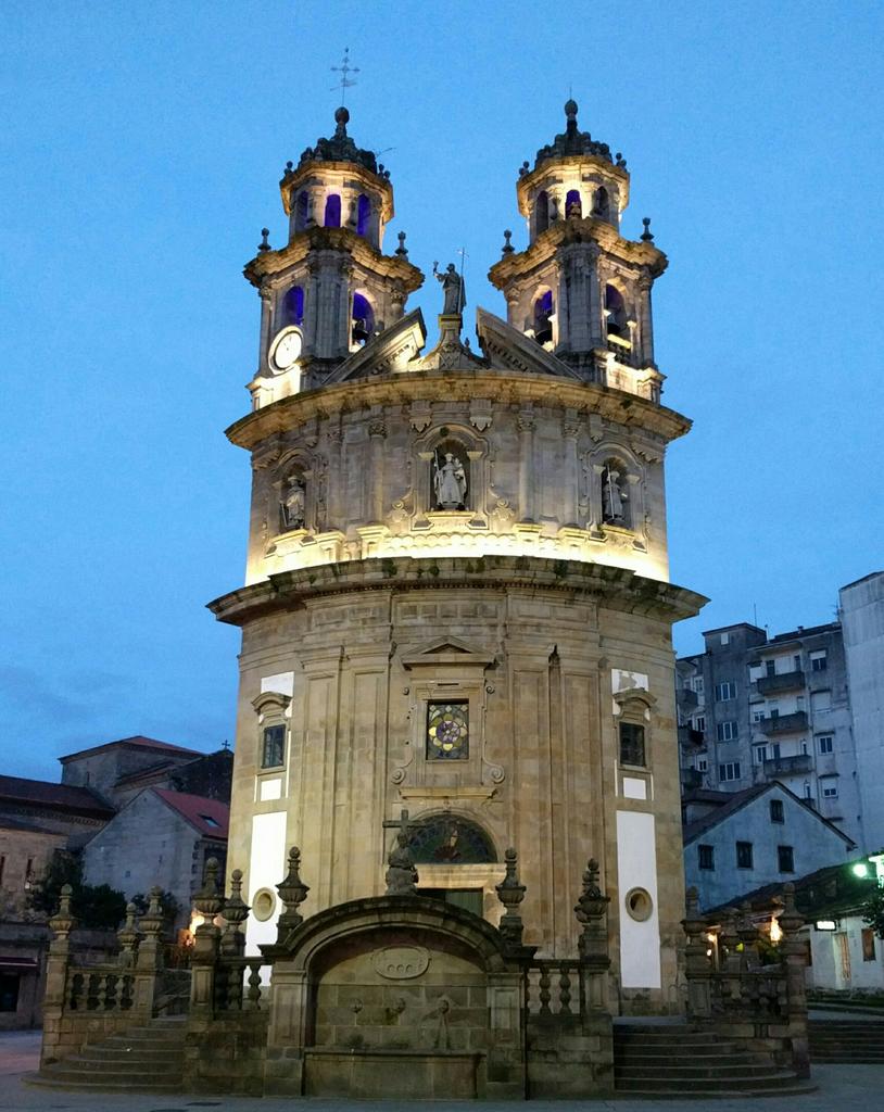 Bellísima, la iglesia de la Virgen de la Peregrina todo un símbolo e imagen de #Pontevedra