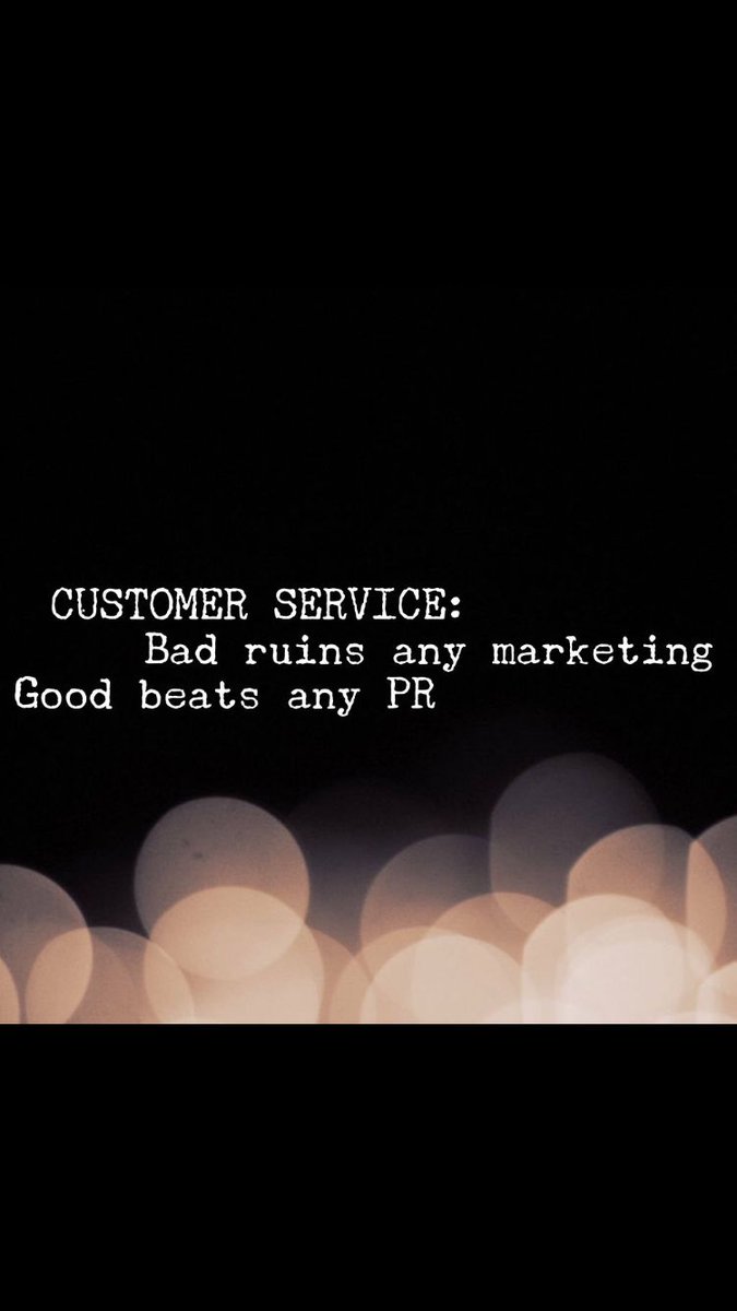 CustomerDevoted's tweet photo. #CustomerService: Bad ruins any marketing. Good beats any PR.
#MondayMotivation by #dgingiss https://t.co/rX0a7fOkM9