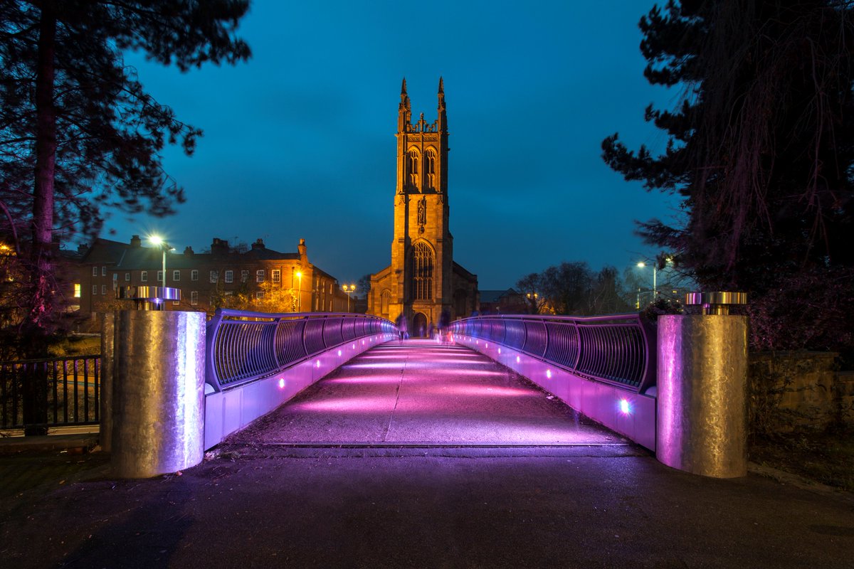 acdcled's tweet photo. Bespoke design for St Alkmunds Bridge #creativedrivingforce #bringinglighttolife https://t.co/OS9ZbfsR1o