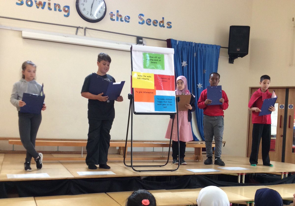 Young researchers and evaluators deliver the presentation of their research to Key Stage 2 <a href="/SianOvens/">Sian Ovens</a>