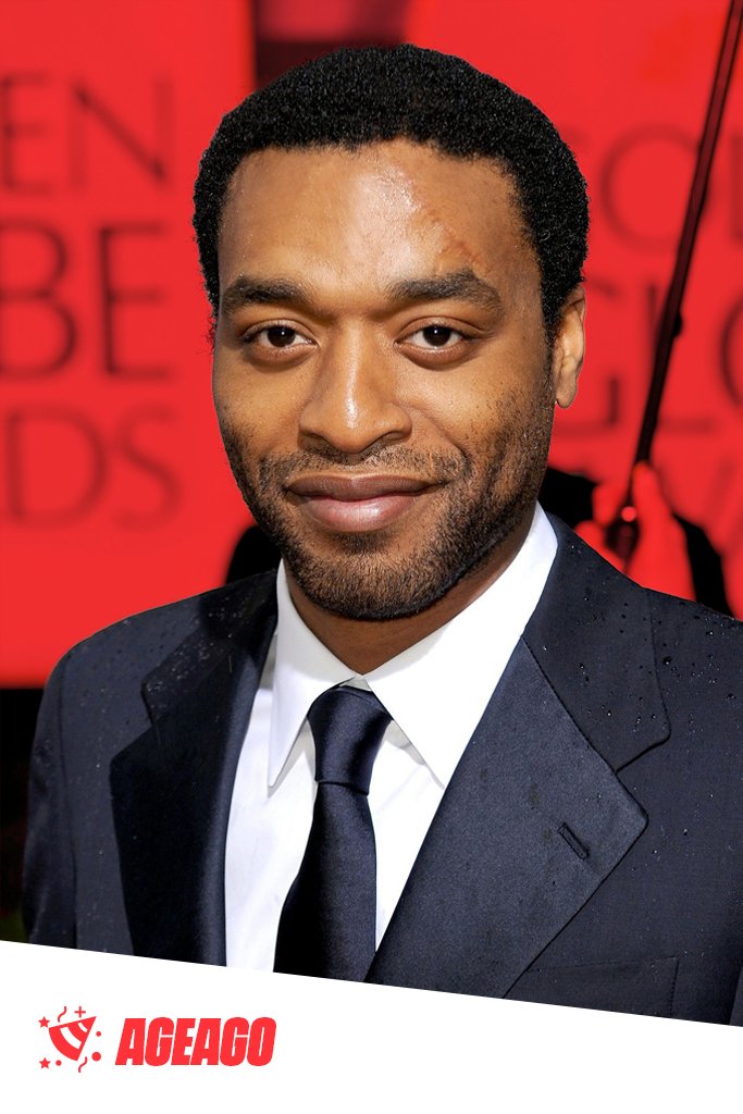 Happy birthday to Chiwetel Ejiofor!  