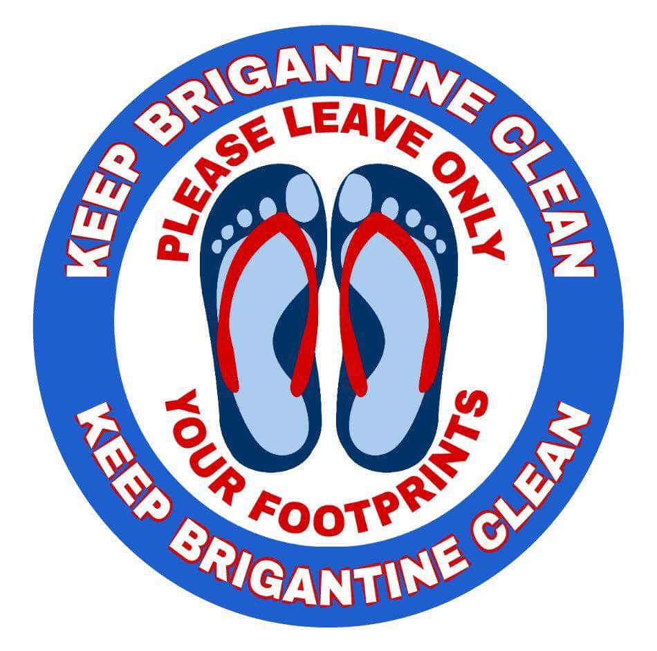 BrigChamber's tweet photo. The only thing you should leave behind when visiting the beach is your footprints. Please retweet! https://t.co/YJLh69ZSJL