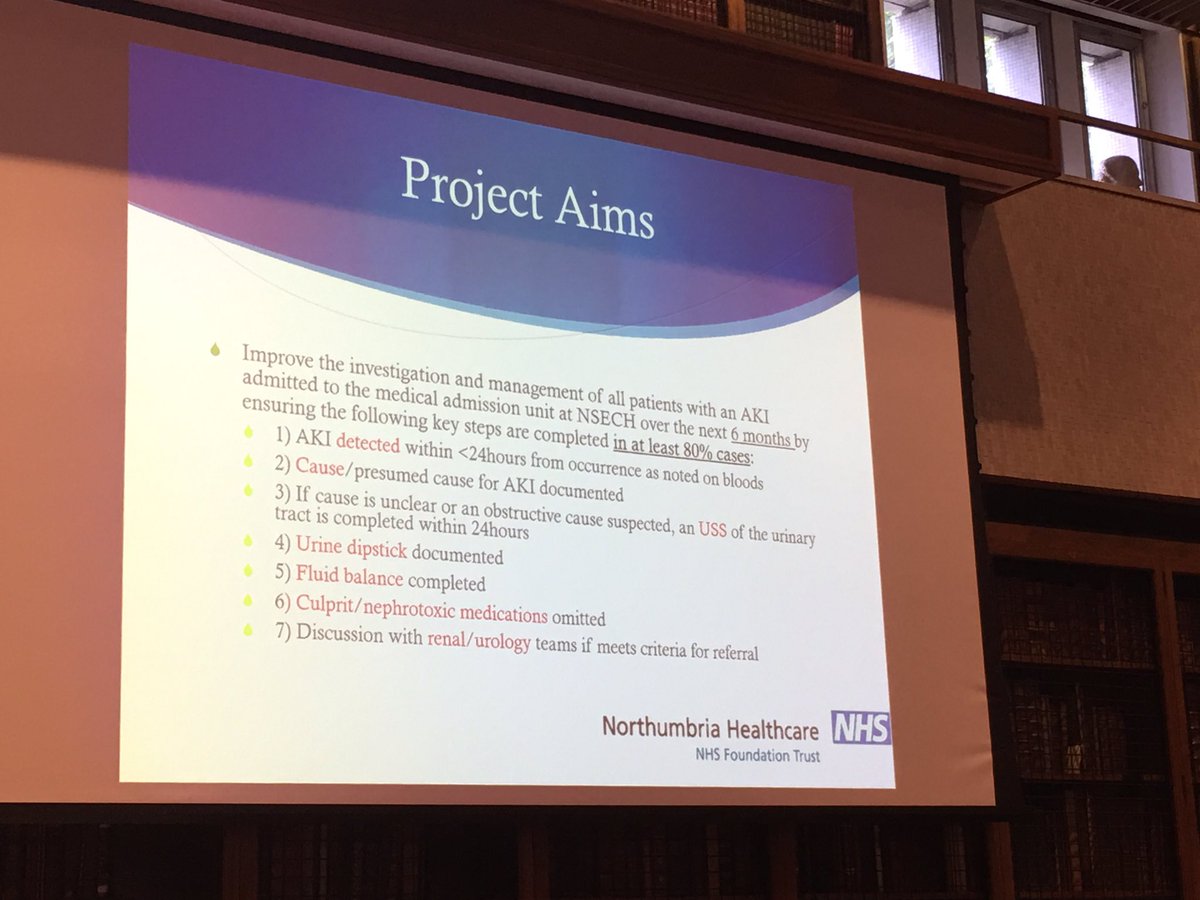 VauxEmma's tweet photo. Nikita Agrawal... improving AKI investigation
Getting to a SMART Aim
#LTMAD @RCPLondon https://t.co/JlA01Z28oz