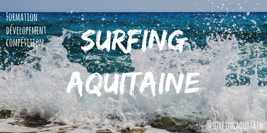 Enfin la Ligue de Surf Nouvelle-Aquitaine se lance sur Twitter ! <a href="/NvelleAquitaine/">Nouvelle-Aquitaine</a>
