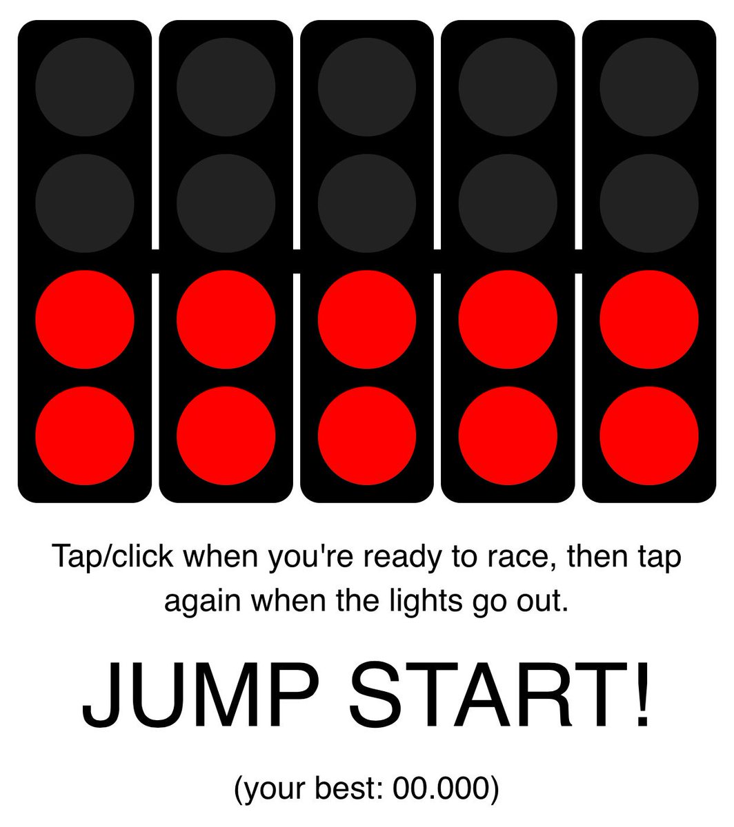 Queres Probar que rápido sos Largando ???? Seamos como <a href="/ValtteriBottas/">Valtteri Bottas</a> .... Mándanos tu captura de Pantalla ...😉  f1-start.glitch.me