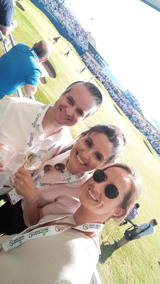 tmcgal's tweet photo. #MyDDFIrishOpen My first time at the Irish Open. @DDFIrishOpen Excellent course, unreal golf & unbelievable scenery! https://t.co/aCriBjNU2w