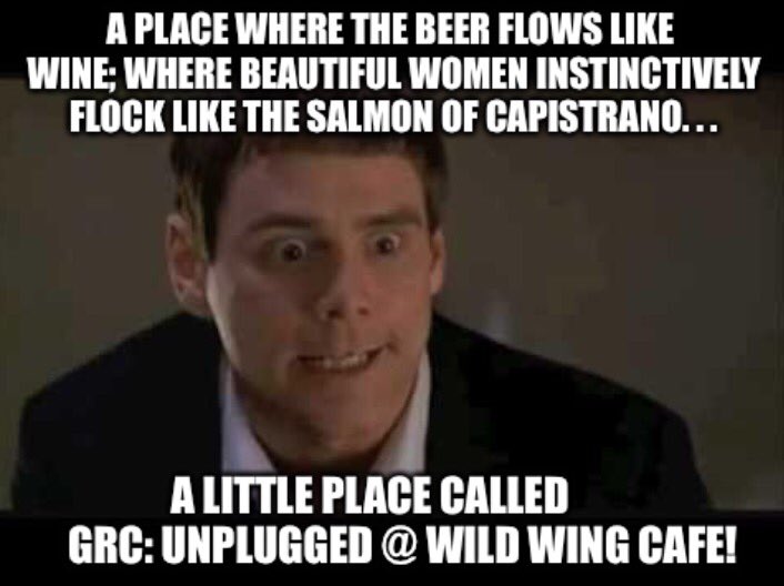 OfficialGRC's tweet photo. THIS FRIDAY! GRC: UNPLUGGED @ Wild Wing Cafe in Lawrenceville, GA! https://t.co/C7DKIKN9f9