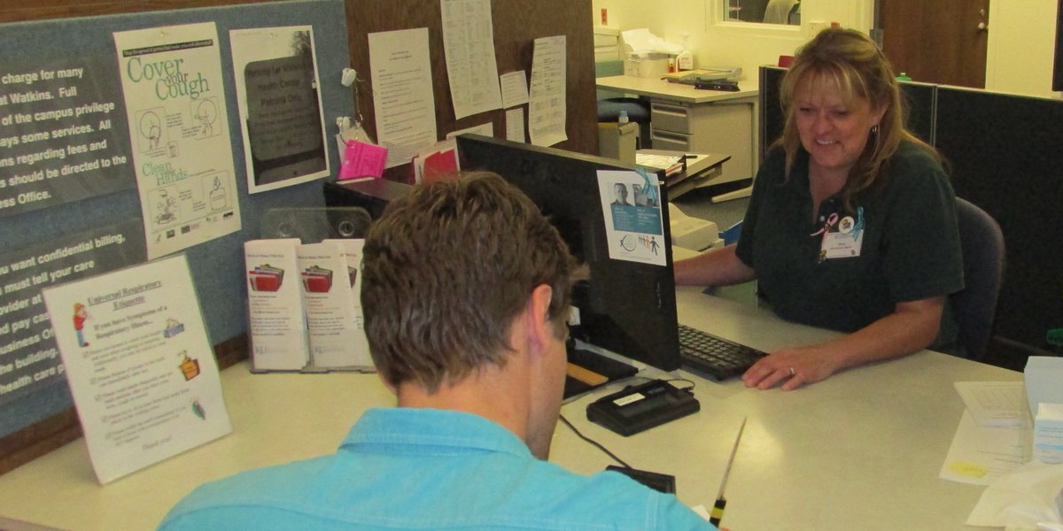 Appts are encouraged bit.ly/235G8uC. Many walk-in services offered too bit.ly/1UgqR6J. @NewJayhawks #KUOrientation #KU2021