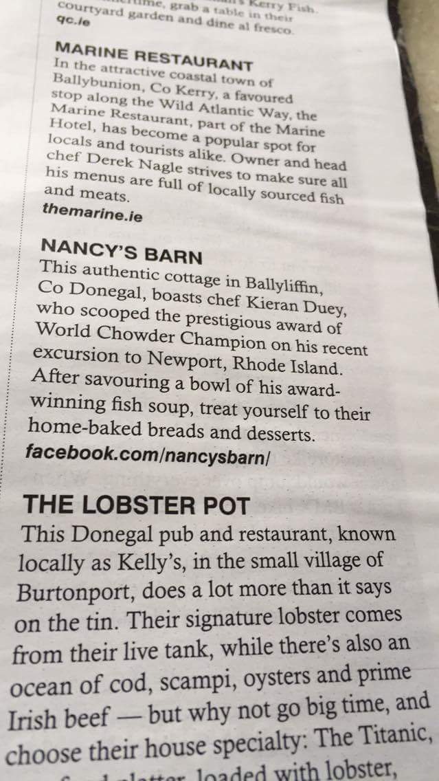 Nancy S Barn On Twitter Nancysbarn Ballyliffin Donegal Irish