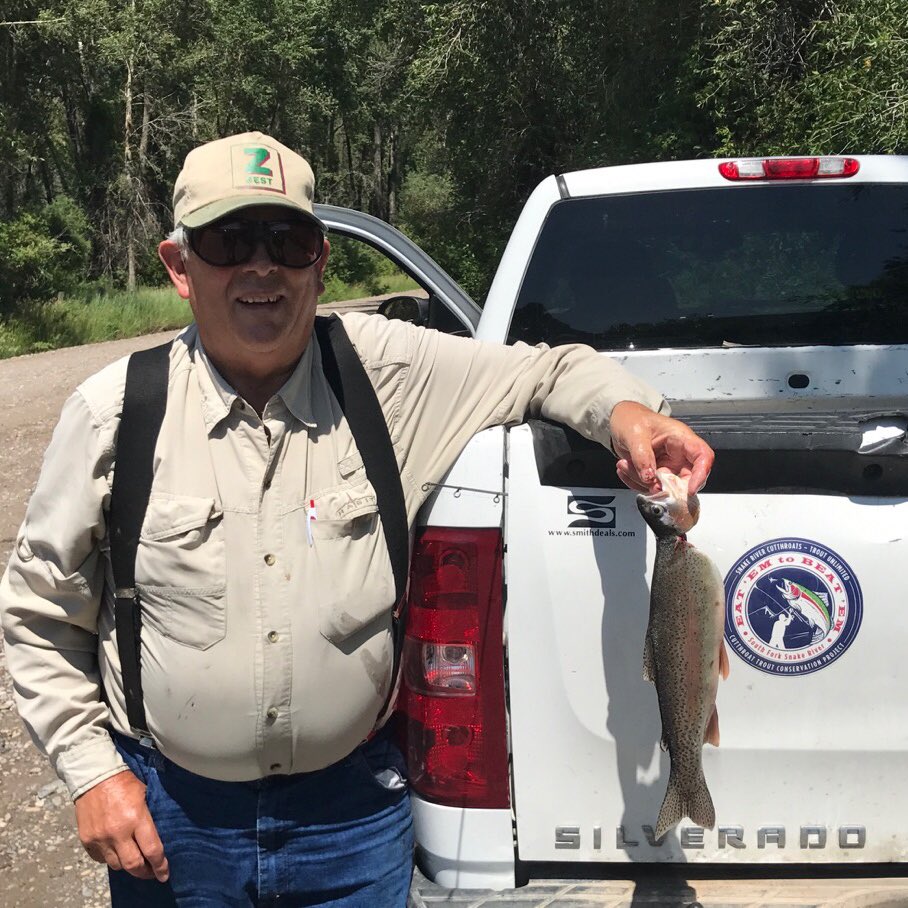 Eat Em to Beat Em! Anglers play a vital role in fisheries management on the South Fork Snake by harvesting rainbows to help native cutthroat
