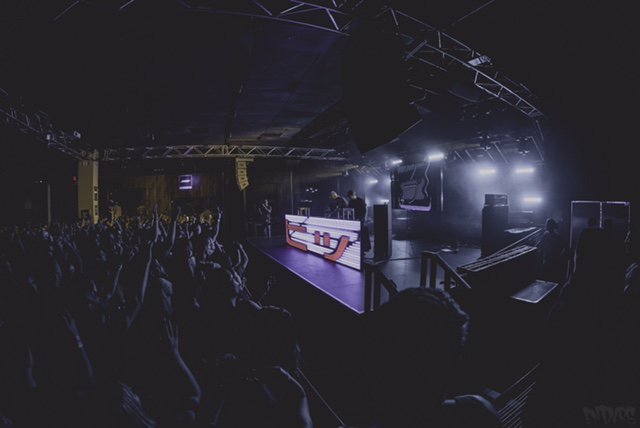 FinalSourceLV's tweet image. Here's a setup we did at the start of the month with @WeTheBeat for @SnakehipsUK's concert in Las Vegas!