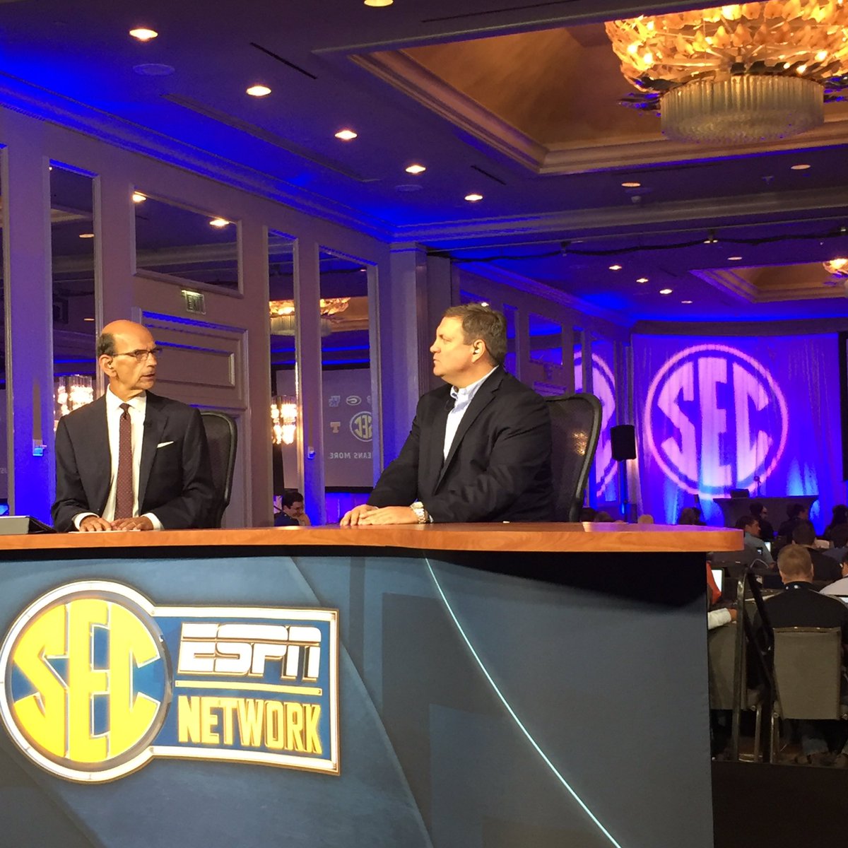 finebaum's tweet image. We're LIVE on @SECNetwork at #SECMD17!