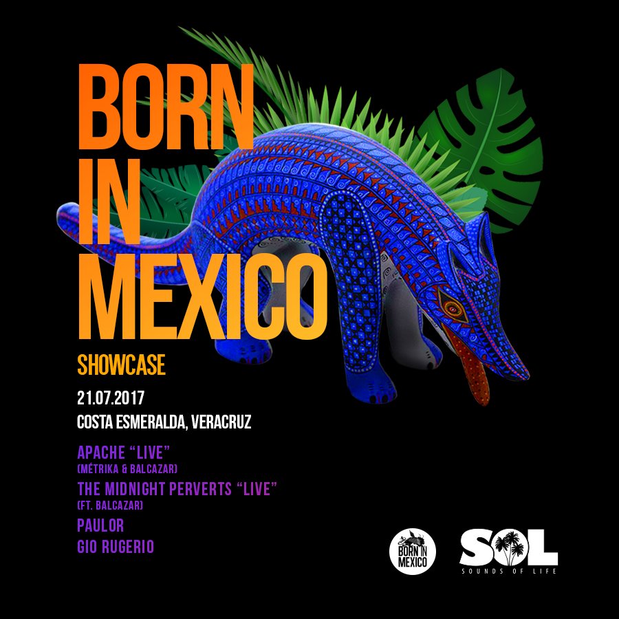 Born In Mexico (@borninmx) on Twitter photo Apache (métrika & Balcazar) en el <a href="/theSOLFestival/">Sol Festival</a> Festival este 21 de julio en Veracruz. Apache (métrika & Balcazar) en el <a href="/theSOLFestival/">Sol Festival</a> Festival este 21 de julio en Veracruz.