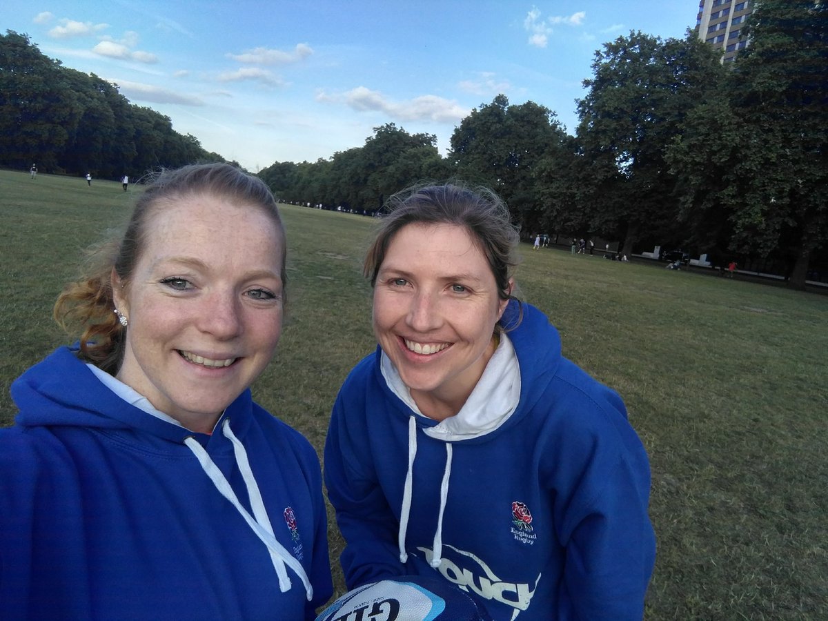 Our #O2Touch operators are prepping for tomorrow's #free social touch in #HydePark. 6.30-8.30pm - drop by, join in, do some #fun #fitness!