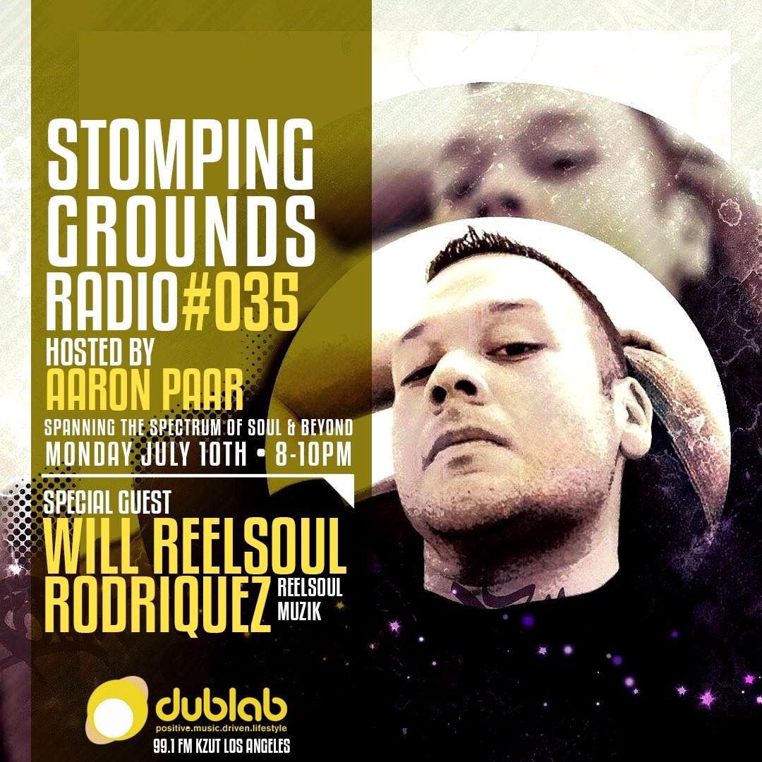 Los Angeles join me tonight on 99.1 on stompin' grounds radio.
