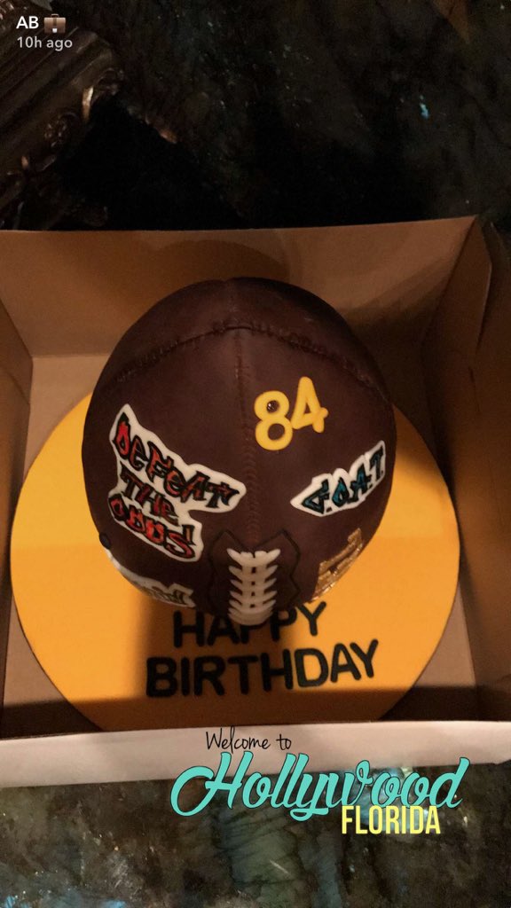 Happy birthday, (via Antonio Brown / SC) 