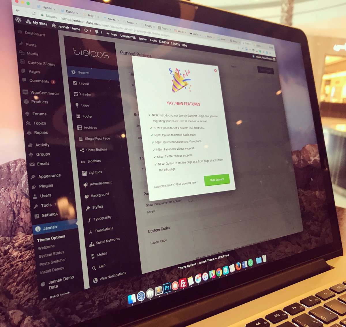 Jannah theme v1.1.0 has been released. Hot new features are waiting for you. Update now #wordpress themeforest.net/item/i/1965955…