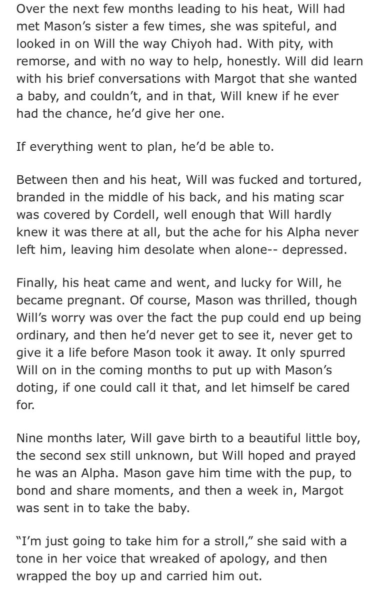AchillesLament's tweet photo. "Beautiful Mine" Ch.9 https://t.co/7XvvMfEr3m #YoungOmegaWill #CountAlphaHannibal  #ApocalypseAU #hannigramfanfic w/@DestinyAwakened https://t.co/01u03AujzY