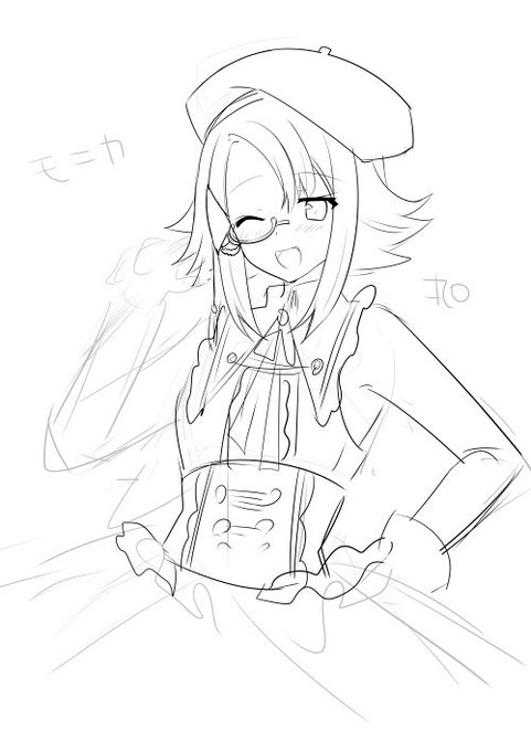 許可がおりなければ新しく描けばいいじゃないとか思ったけど飽きた('ω')他の担当キャラも描きたいね 