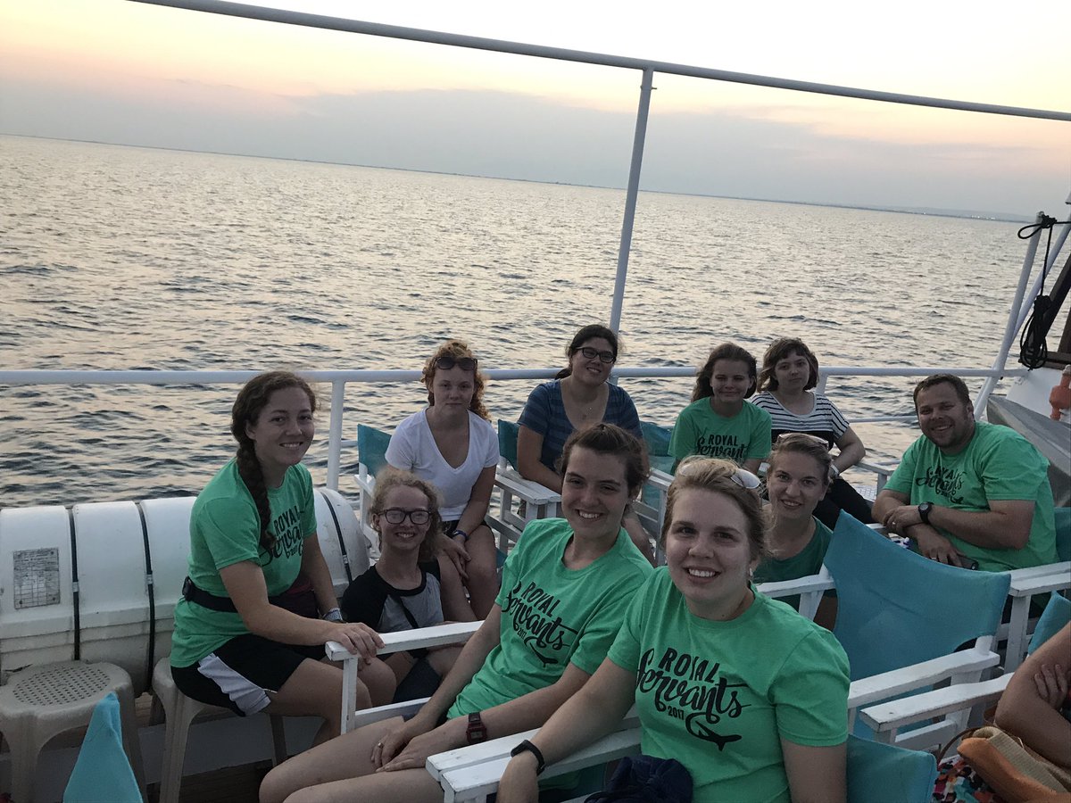 jeffbellrs's tweet photo. After our last night of ministry in Thessaloniki, we took the ferry back to Peraia. Beautiful sunset cruise! @royalservants #rsgreece2017 https://t.co/moi0KEHFWf