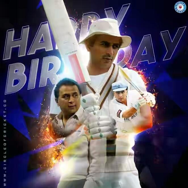 Happy Birthday to Little Master_Sunil Gavaskar_sir    